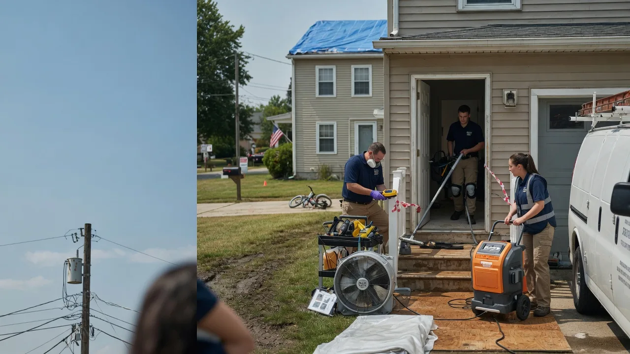 Water Damage Repair in Elk Mound, WI near me